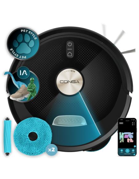 Cecotec Conga M100 Spin AI Negro