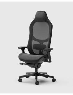 Fractal Design Refine 2 Hybrid Dark Silla para videojuegos de PC Asiento acolchado tapizado Negro