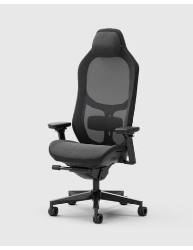 Fractal Design Refine 2 Hybrid Dark Silla para videojuegos de PC Asiento acolchado tapizado Negro
