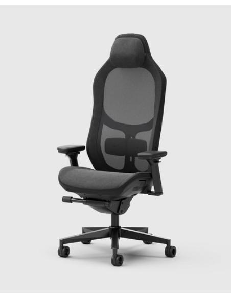 Fractal Design Refine 2 Hybrid Dark Silla para videojuegos de PC Asiento acolchado tapizado Negro