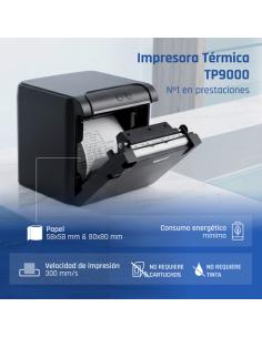 iggual Impresora Térmica TP9000 USB+RJ45(RS232)+Ethernet