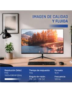 iggual Monitor 27" IPS 1ms FHD 120Hz VGA HDMI +Altavoces