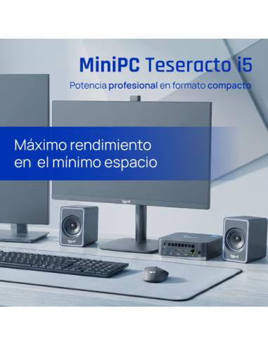iggual Mini PC Teseracto i5 1235U 16+512GB 2xHDMI