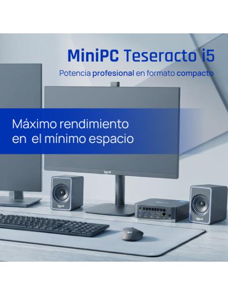 iggual Mini PC Teseracto i5 1235U 16+512GB 2xHDMI
