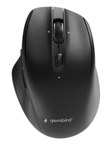 Gembird MUSW2-6B-02 ratón Hogar Mano derecha RF Wireless + Bluetooth Óptico 2400 DPI