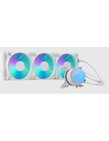 Fractal Design Radius 360 RGB White Procesador Sistema de refrigeración líquida todo en uno 12 cm Blanco 1 pieza(s)