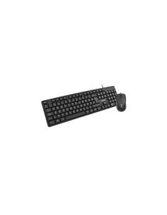 Teclado IGGUAL COM-CK-STANDARD alámbrico completo con ratón USB QWERTY Spanish 2
