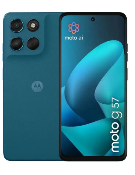 TIM Motorola moto g57 17,1 cm (6.72") SIM doble Android 16.0 5G USB Tipo C 8 GB 256 GB 5200 mAh Verde