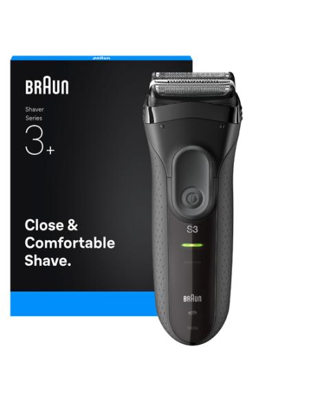 Braun Serie 3 3000S Máquina de afeitar de láminas Gris