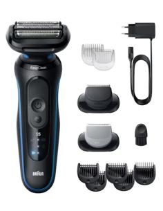 Braun Series 5 52-B1650S afeitadora Máquina de afeitar de láminas Recortadora Azul