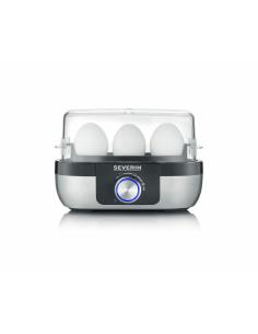 Severin EK 3163 3 huevos Negro, Acero inoxidable, Transparente