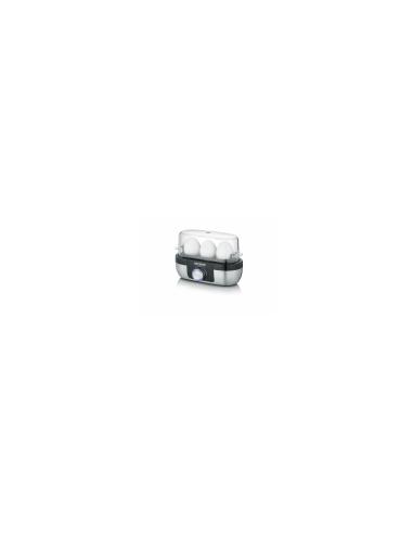 Severin EK 3163 3 huevos Negro, Acero inoxidable, Transparente