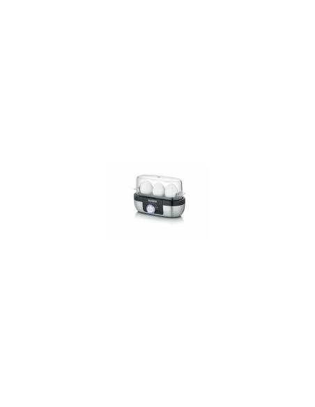 Severin EK 3163 3 huevos Negro, Acero inoxidable, Transparente