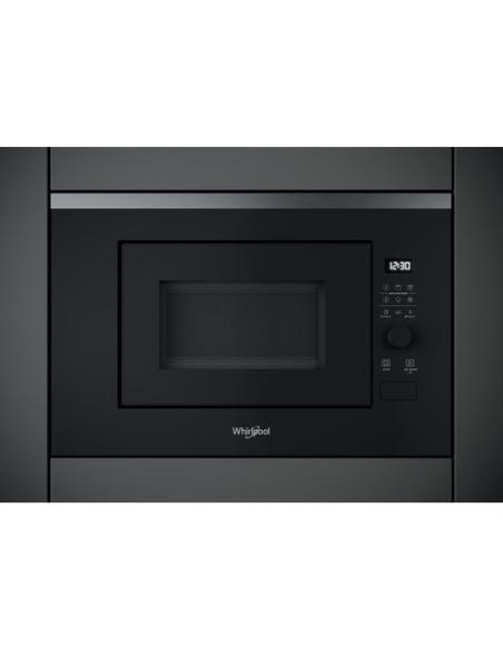 Whirlpool WMF201G Negro, Acero inoxidable Microondas con grill Integrado 20 L 800 W