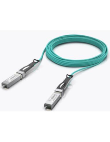 Ubiquiti UACC-AOC-SFP10-5M Cable de fibra óptica e InfiniBand SFP+ Color aguamarina