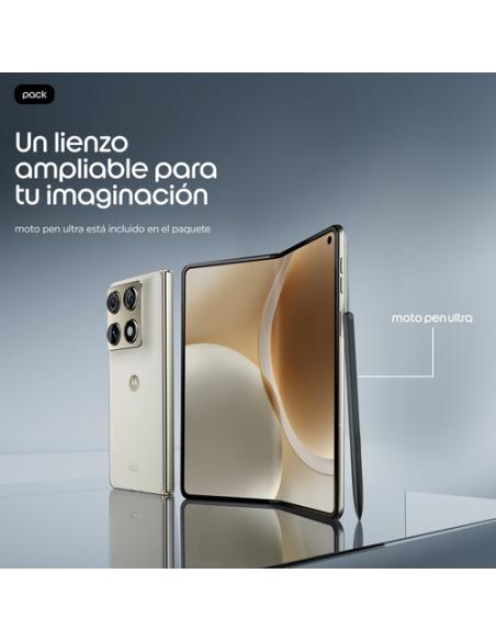 Motorola razr fold 20,6 cm (8.09") SIM doble Android 16.0 5G USB Tipo C 16 GB 512 GB 6000 mAh Blanco