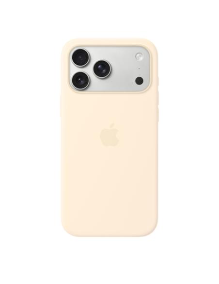 Apple Funda de silicona con MagSafe para el iPhone 17 Pro Max - Vainilla