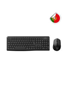 CoolBox KIT DE TECLADO Y RATON INALAMBRICO MULTIMEDIA EN PORTUGUES