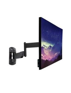 Lindy 40714 soporte para monitor 66 cm (26") Pared Negro