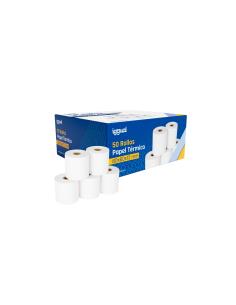 iggual Caja 50 rollos papel térmico sin BPA 80x80