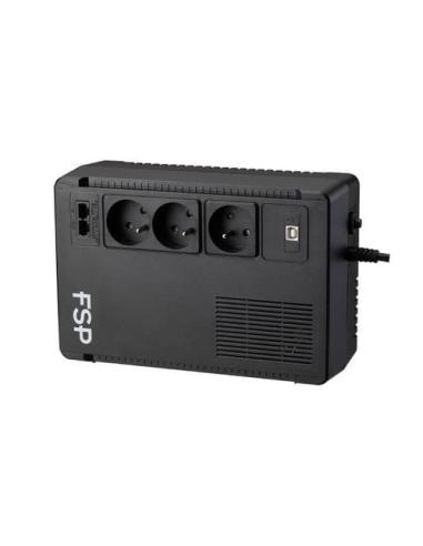 FSP ECO 800 sistema de alimentación ininterrumpida (UPS) Línea interactiva 0,8 kVA 480 W 3 salidas AC