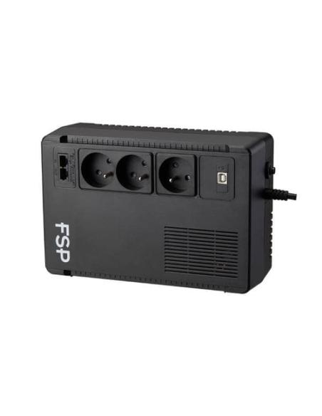 FSP ECO 800 sistema de alimentación ininterrumpida (UPS) Línea interactiva 0,8 kVA 480 W 3 salidas AC