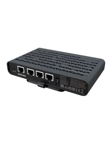 Mikrotik hAP be lite router inalámbrico Ethernet Doble banda (2,4 GHz / 5 GHz) Negro