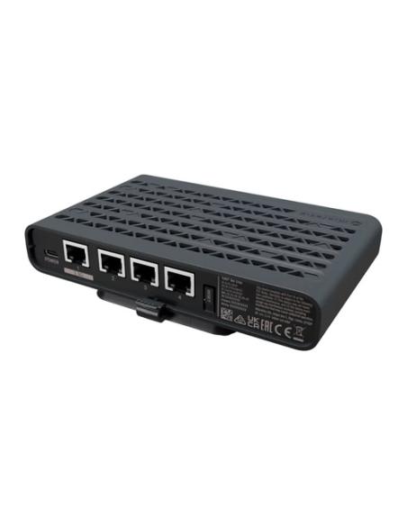 Mikrotik hAP be lite router inalámbrico Ethernet Doble banda (2,4 GHz / 5 GHz) Negro