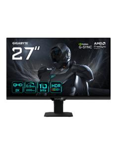 GIGABYTE G27Q20T Monitor Gaming 27” QHD - 2560 x 1440, 200Hz, 0.5ms, Compatible con G-Sync, FreeSync Premium, HDR10, HDMI 2.0, D