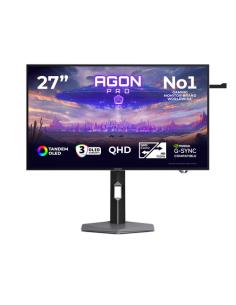 AOC AGON PRO AGP277QKDC pantalla para PC 67,3 cm (26.5") 2560 x 1440 Pixeles Quad HD OLED Gris