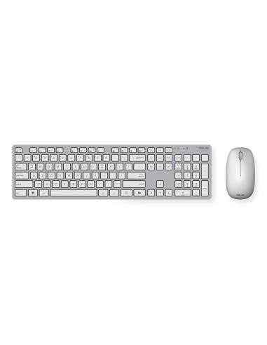 ASUS W5000 teclado Ratón incluido Oficina RF inalámbrico QWERTY Español Blanco