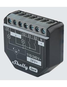 Shelly 2PM Gen4 Actuador para estores/persianas 2 canales 2