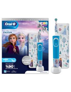 Oral-B Vitality Pro Frozen Niño Cepillo dental oscilante Negro, Gris