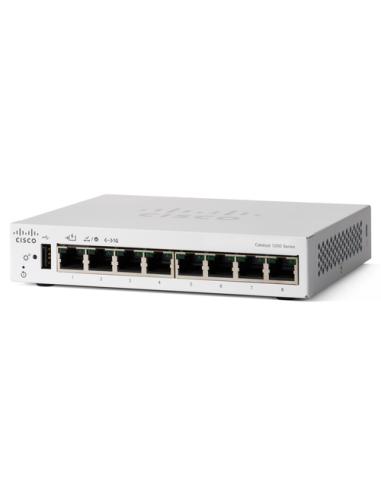 Cisco C1200-8T-D switch Gestionado L2/L3 Gigabit Ethernet (10/100/1000) Blanco