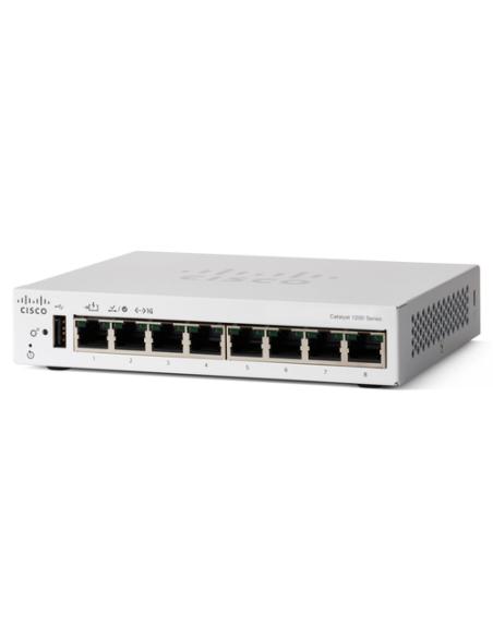 Cisco C1200-8T-D switch Gestionado L2/L3 Gigabit Ethernet (10/100/1000) Blanco