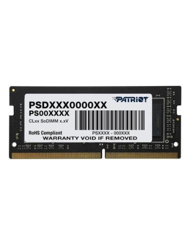 Patriot Memory Signature Line PSD48G320081S módulo de memoria 8 GB 1 x 8 GB DDR4 260-pin SO-DIMM