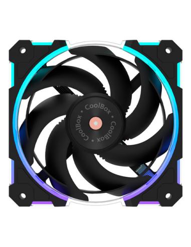 CoolBox Ventilador X12 Ring ARGB
