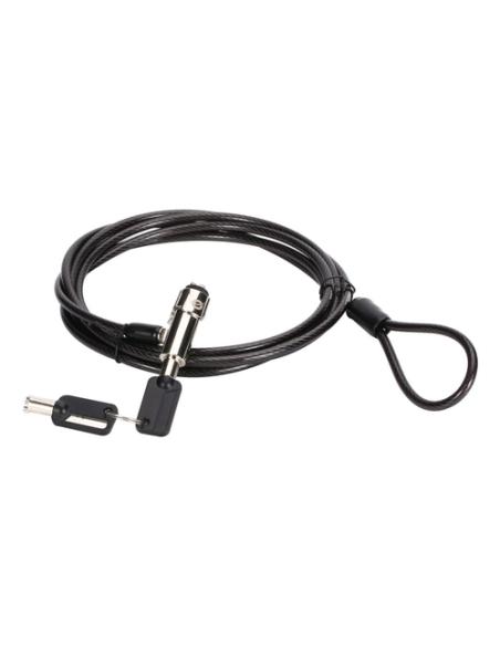 Conceptronic CUSTODIO02BNM cable antirrobo Negro 1,8 m