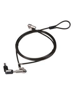 Conceptronic CUSTODIO02BNTM cable antirrobo Negro 1,8 m
