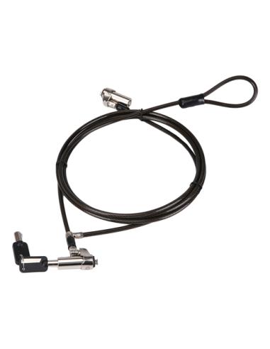 Conceptronic CUSTODIO02BNTM cable antirrobo Negro 1,8 m