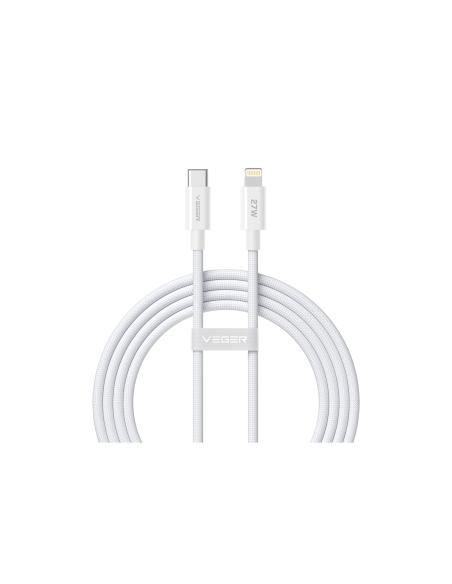 Veger Cable USB-C a Lightning 1.2m PD 27W