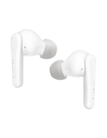 Belkin SoundForm Rhythm Auriculares Inalámbrico y alámbrico Dentro de oído Llamadas/Música USB Tipo C Bluetooth Blanco