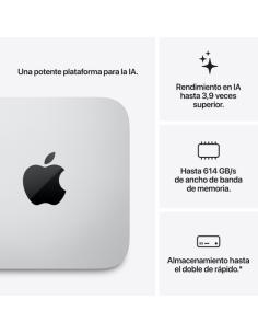 Apple Mac Studio : Chip M5 Max de con CPU de 18 núcleos y GPU de 32 núcleos, 512 GB SSD