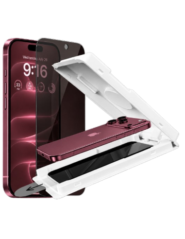 Devia Cristal Templado Privacidad Con Aplicador Iphone Iphone 18 Pro/ 17 Pro
