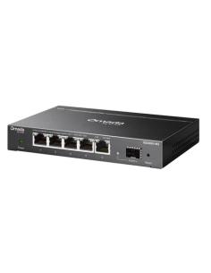 TP-Link Omada ES206X-M2 switch Gestionado L2 2.5G Ethernet (100/1000/2500) Montaje en pared/escritorio Negro