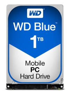 Western Digital Blue PC Mobile disco duro interno 1 TB 5400 RPM 16 MB 2.5" Serial ATA III