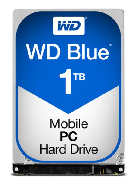 Western Digital Blue PC Mobile disco duro interno 1 TB 5400 RPM 16 MB 2.5" Serial ATA III