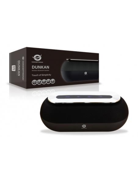 Conceptronic DUNKAN01G altavoz portátil o de fiesta Negro 10 W