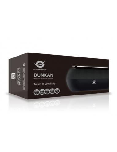 Conceptronic DUNKAN01G altavoz portátil o de fiesta Negro 10 W