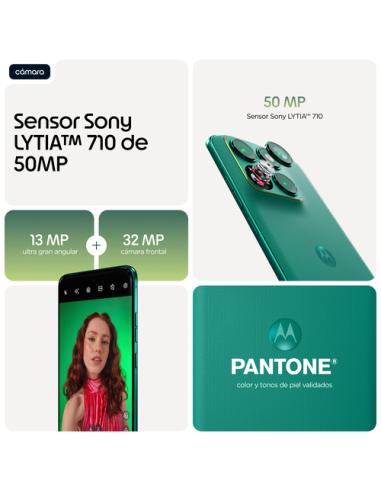 Motorola edge 70 fusion 17,2 cm (6.78") SIM doble Android 16.0 5G USB Tipo C 8 GB 256 GB 5200 mAh Verde